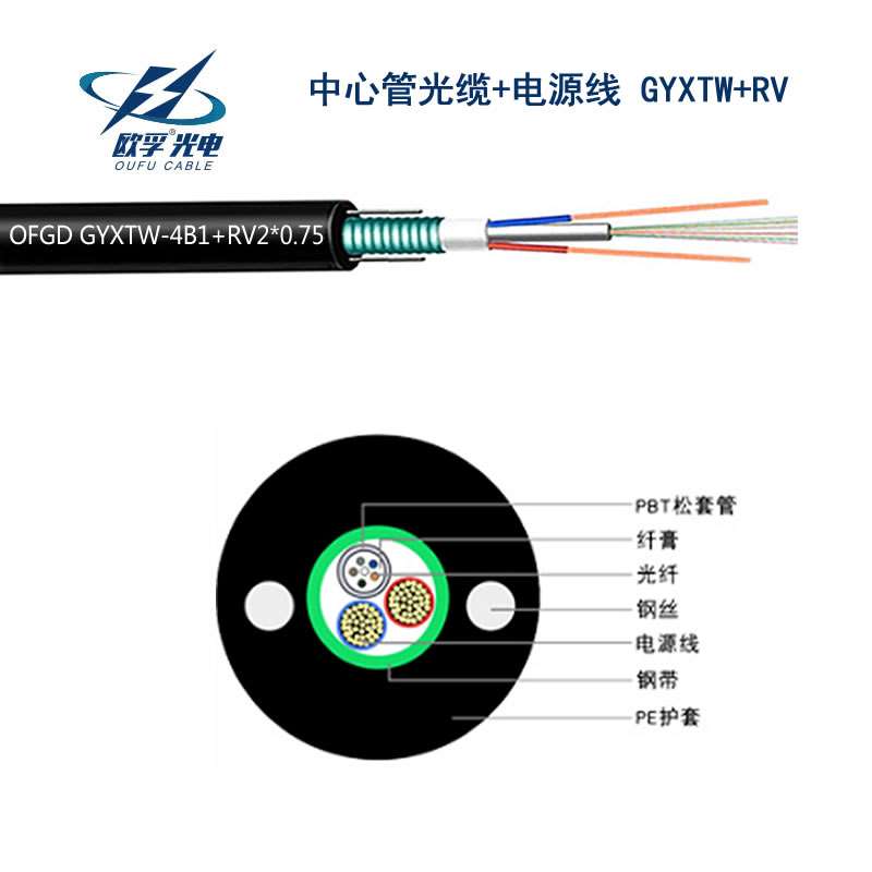 中心管式光电复合缆